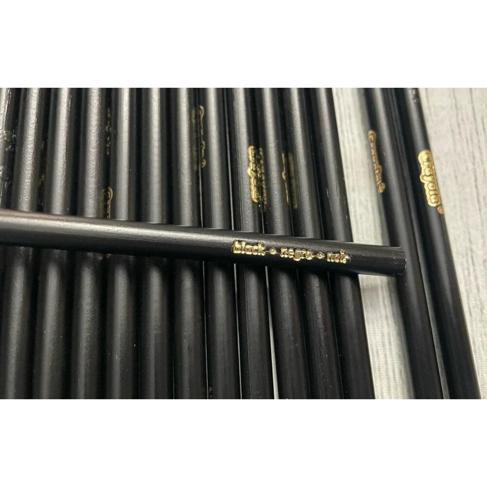 NEW! Twenty Black Crayola Colored Pencils
